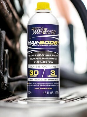 Max-Boost - 473 ml -  aumenta il numero di ottani della benzina e le prestazioni del motore riducendo al tempo stesso le emissioni