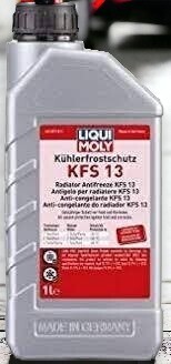 LIQUI MOLY 21139 - KFS 13 Antigelo Liquido Radiatore G13 Antigelo concentrato rosso di alta qualità per circuiti che richiedono specifica G13 (Audi, Vw, Skoda, Seat)