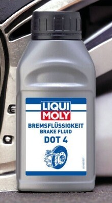 LIQUI MOLY 21157 Liquido Freni DOT4 Sintetico (1 Lt) - Fluido Freni - Liquido freno DOT4 sintetico di alta qualità. Compatibile con tutti i sistemi che richiedono DOT4, ottimo anche con ABS ASR ESP