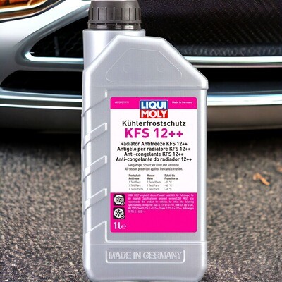 LIQUI MOLY 21134 KFS 12++ Antigelo Liquido Radiatore G12++  Antigelo concentrato di alta qualità per circuiti che richiedono specifica G12++