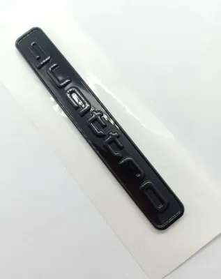 Badge Audi QUATTRO nero