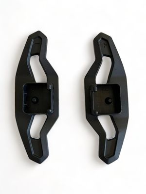 Paddle "Lamborghini Style" in metallo, adattabili solo con centraline dei paddle montate sui volanti pre restyling (cover tonda grande)