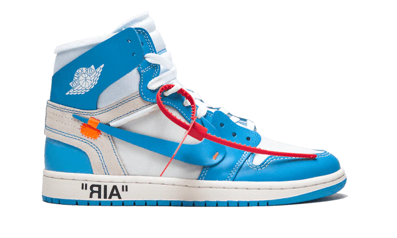 air jordan 1 x off white university blue