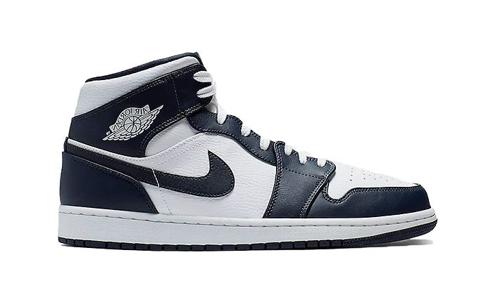 jordan 1 mid obsidian white gold