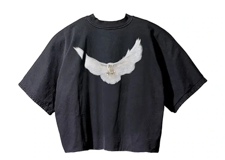 Yeezy Gap Engineered by Balenciaga No Seam Tee Washed Black
