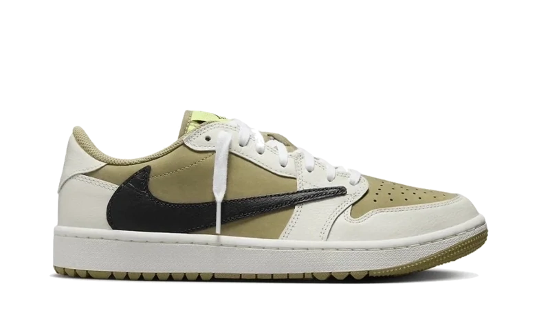 Air Jordan 1 Retro Low Golf Travis Scott Neutral Olive