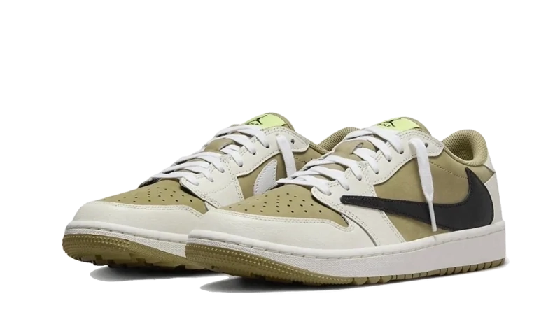 Air Jordan 1 Retro Low Golf Travis Scott Neutral Olive