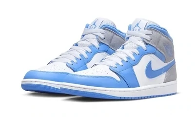 Nike Jordan 1 Mid University Blue Grey