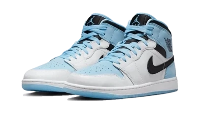 Air Jordan 1 Mid SE Ice Blue Black
