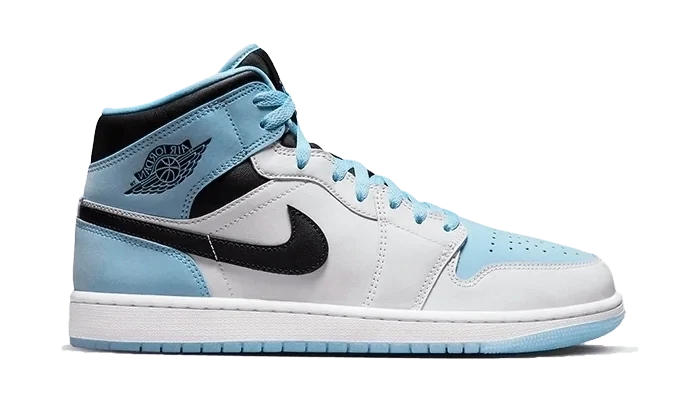 Air Jordan 1 Mid SE Ice Blue Black