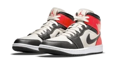 Nike Air Jordan 1 Mid Light Orewood Brown