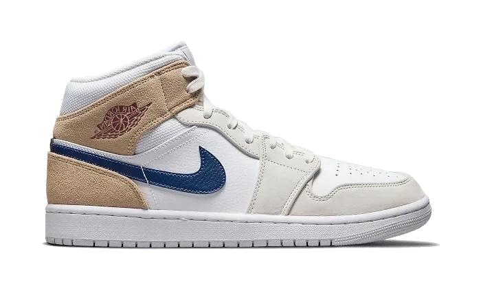 Nike Jordan 1 Mid Tan Suede