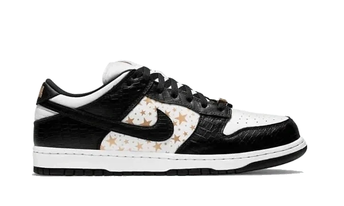 Nike SB Dunk Low Supreme Stars Black