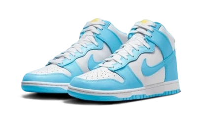 Nike Dunk High Niebieskie Blue Chill