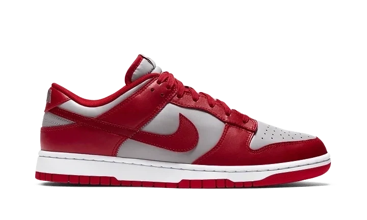Nike Dunk Low Retro Medium Grey Varsity Red UNLV
