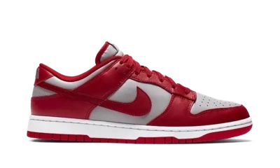 Nike Dunk Low Retro Medium Grey Varsity Red UNLV