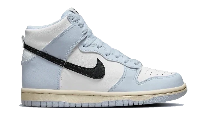 Nike Dunk High Aluminum Football Grey