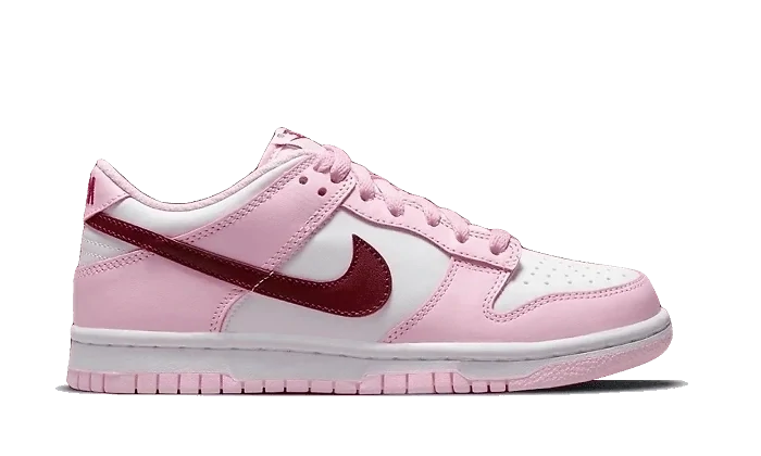 Nike Dunk Low Pink Foam Red White (GS)