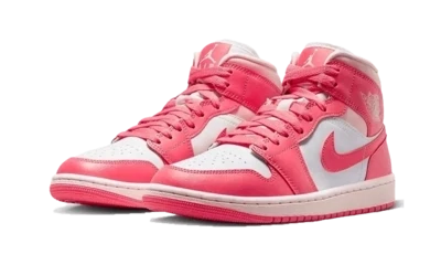 Air Jordan 1 Mid Strawberries And Cream