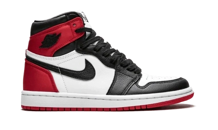 Jordan 1 Retro High Satin Black Toe (W)