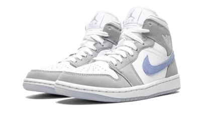 Nike Jordan 1 Mid Wolf Grey Aluminum (W)