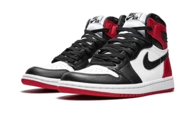 Jordan 1 Retro High Satin Black Toe (W)