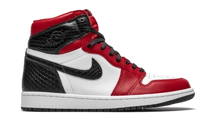 Jordan 1 Retro High Satin Snake Chicago (W)