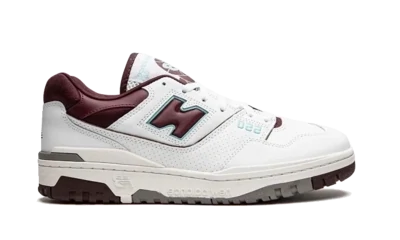 New Balance 550 Burgundy Cyan