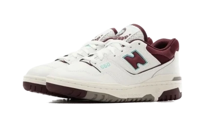 New Balance 550 Burgundy Cyan