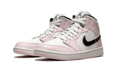 Jordan 1 Mid Barely Rose (W)