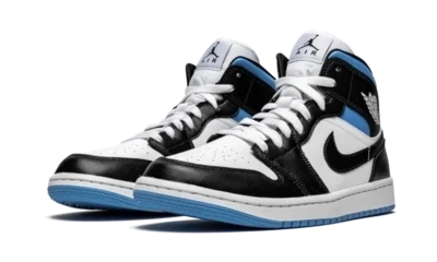 Jordan 1 Mid University Black White (W)