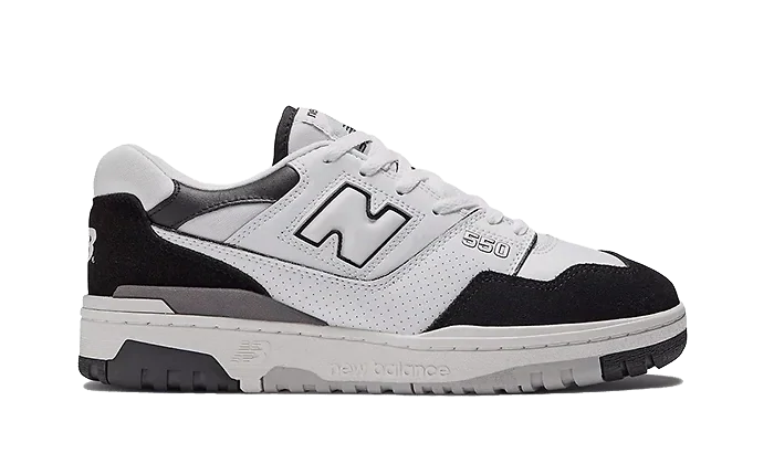 New Balance 550 White Black Rain Cloud