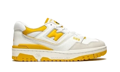 New Balance 550 Sea Salt Varsity Gold
