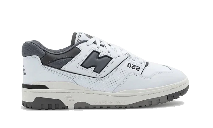 New Balance 550 White Grey Dark Grey