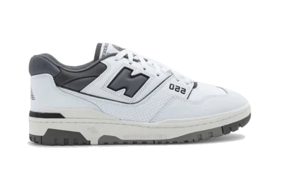 New Balance 550 White Grey Dark Grey