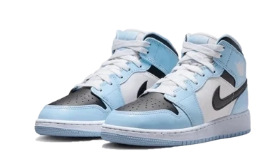 Jordan 1 Mid Ice Blue (GS)