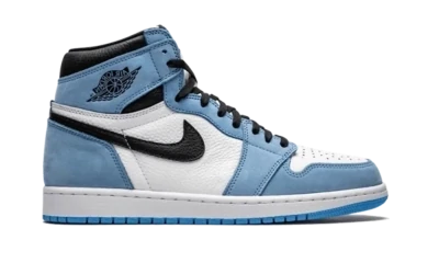 Jordan 1 Retro High White University Blue UNC
