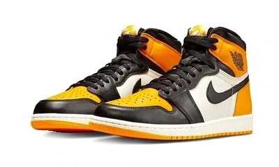 Nike Jordan 1 Retro High OG „Taxi” Yellow Toe