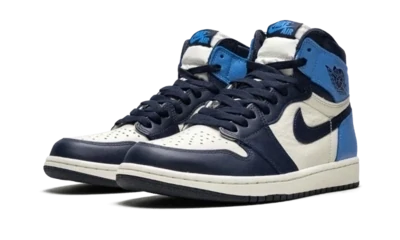 Jordan 1 Retro High Obsidian UNC