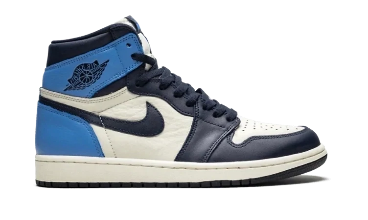 Jordan 1 Retro High Obsidian UNC