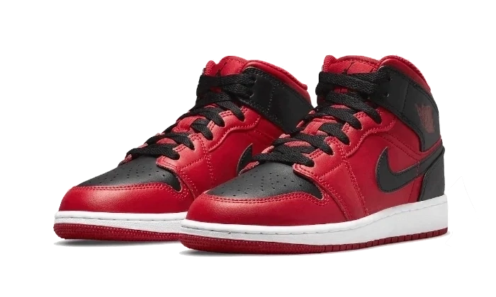 Nike Air Jordan 1 Mid "Reverse Bred" (GS)