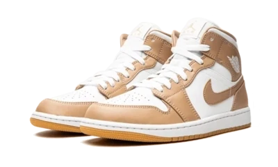 Nike Air Jordan 1 Mid Tan Gum