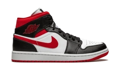 Jordan 1 Mid Gym Red Black White