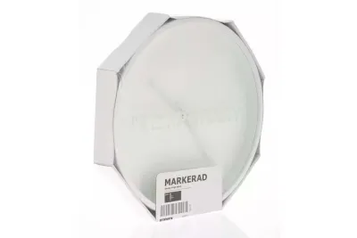 Virgil Abloh x IKEA MARKERAD "TEMPORARY" Wall Clock