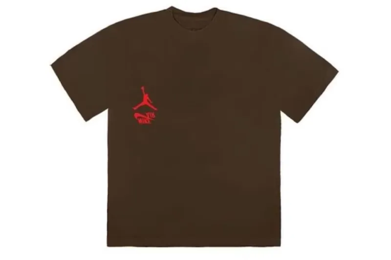 Travis Scott Jordan Cactus Jack Highest T-Shirt Brown