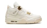 Air Jordan 4 Sail Metallic Gold