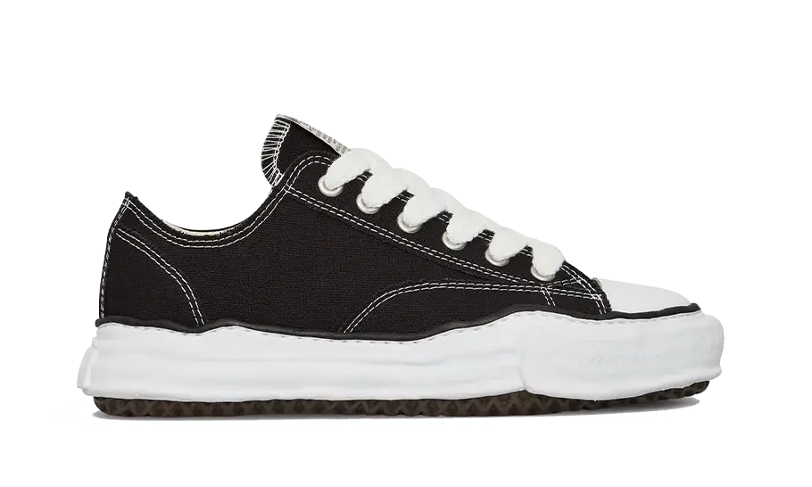 Maison Mihara Yasuhiro Peterson OG Sole Canvas Low Black
