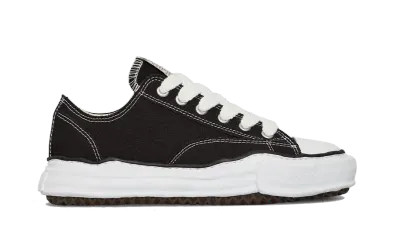 Maison Mihara Yasuhiro Peterson OG Sole Canvas Low Black