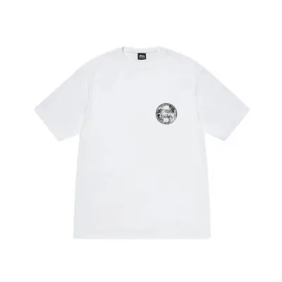 Stussy Dot Stamp Tee White