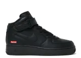 Nike Air Force 1 Mid Supreme Black